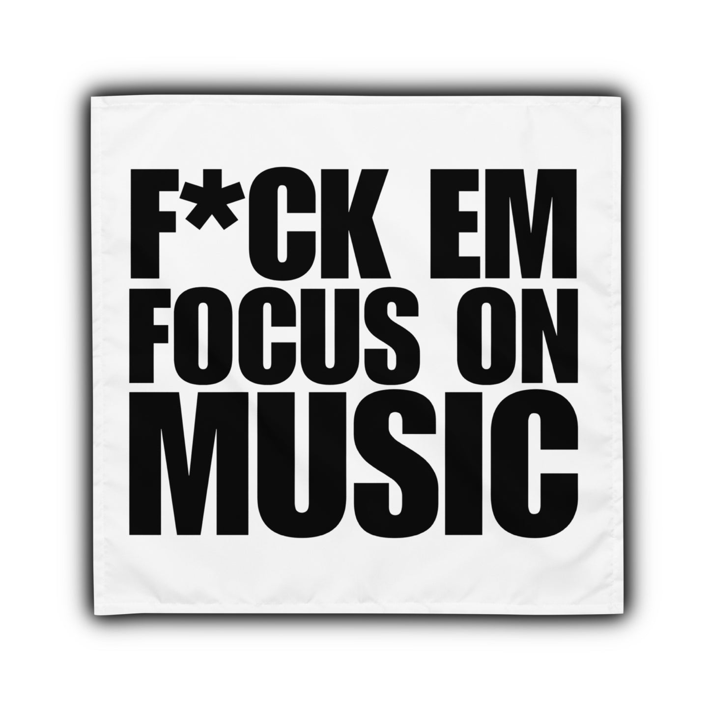 WHITE OG F.O.M BANDANA